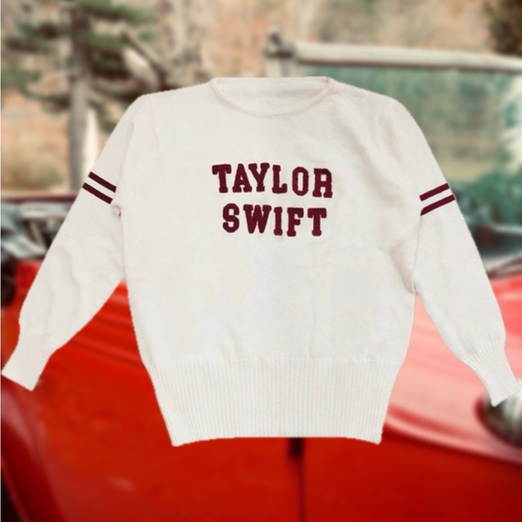 Taylor Swift Red TV Varsity Sweater - Picture 1 of 5
